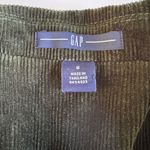Gap Vintage 90s Olive Green Corduroy Fitted Cropped Blazer Jacket Size 6 Photo 3