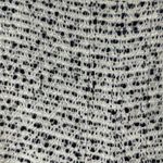 Tory Burch Cream Navy Tweed Knee Length Skirt Wool Blend Size 0 Photo 2