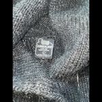 Sirogojno‎ Sweater Womens Large Hand Knitted Yugoslavia Wool Hooded Jacket Black Photo 1