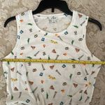 J.Crew Tank Top NYC Logo motif with tie knot bottom Photo 2
