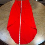 superdown  Revolve Arielle Slit Tulip Maxi Skirt Red Sz Medium Holiday Christmas Photo 9