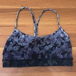 Lululemon Athletica Flow Y Bra Nulu Light Support Nightfall Blossom Multi Size 6 Photo 0