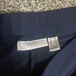 Susan Graver New Navy Blue Wide-Leg high waisted Pants MP Photo 2