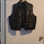 Ambiance Black Quilted Vest Size 3X Photo 1