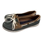 Keds Ortholite Striped Boat Shoes Women’s Size 7 Blue White Tan Sneakers Photo 1