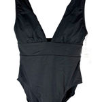 ANDIE Mykonos Small Long Torso Black One Piece Swimsuit LT Photo 0