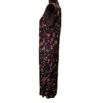Hippie Rose Victoria Holley Vintage 90s Black Whimsygoth Boho Witchy  Midi Dress Photo 3