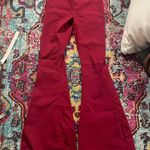 Boutique red flare jeans  Photo 0