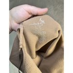 Free People Intimately  Beige Ribbed Come Around Mesh Camisole XS/S Sheer Sexy Photo 3