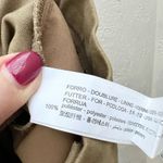 ZARA khaki horse shoe cropped pants large khaki brown green women Photo 3