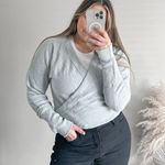 Free People NWT  lupine light blue wrap top Photo 0