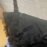 Miss Me  Couture Cocktail Little Black Dress Purple Trim Photo 8