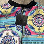 Fun Jacket/Blazer by Juliet Size M/L Blue Photo 4
