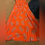 Boden Ella coral paisley jersey dress 12L Pink Size 12 Photo 7