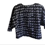 Nepal Moe Cropped button top pattern M Indy Boho Black Size M Photo 3