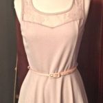 Anthropologie 🎉HOST PICK🎉 Beige Dress with gold flecks of shimmer Photo 1