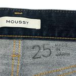 Moussy Vintage Mid Rise Skinny Jeans Dark Blue Wash Japanese Denim Women’s 25 Photo 10