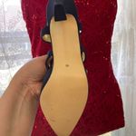 Elegant Navy Blue Strappy Women's Heels PM Collection 925 size closer to 6 Black Photo 3