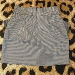 H&M houndstooth ruffle mini skirt Photo 2