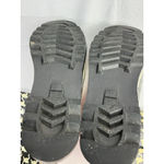 Talbots Womans Rain Boots 6 Black Beige Pull On Knee Length NWOT Photo 6