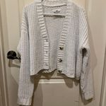 Hollister White Cropped Cardigan Photo 0