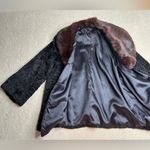 Vintage Teddy Jacket with Real Fur Collar Photo 2