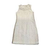 Lilly Pulitzer mila shift dress corded floral lace white size 6 Photo 5