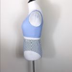 Striped Blue Tankini Bikini Set NWOT Size M Photo 12