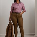 Ralph Lauren NWOT Laure  High-Rise Straight Ankle Jeans Photo 4