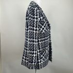 Dennis Basso Women Tweed Blazer with Frayed Lapel Size 4 NWOT Photo 4