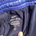 Nike Women's Athletic Shorts in Purple and Light Blue Photo 2