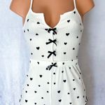Boutique White & Black, Heart, Pajama Set Photo 0