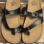 Bobbi Brooks Birks Style Sandals Black Size 8 Photo 0