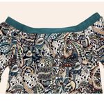 Glam NWOT New  American Made Off-Shoulder Boho Print Dress Bell Sleeves Size S Photo 4