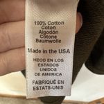 Michael Stars Michael‎ Stars Olive Green Sweatshirt Size XS Crewneck Long Puff Sleeves Sweater Photo 4