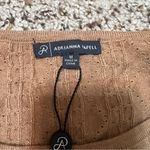Adrianna Papell Brown Crewneck Sweater Women’s Size M NWT Photo 1