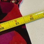 Dana Buchman  Sheer Overlay Floral Print Blouse Short Sleeve Scoop Neck Top #‎ Photo 11