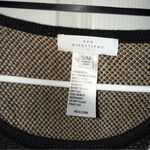 New directions Chic Black and Brown Fringe poncho Sweater Photo 2