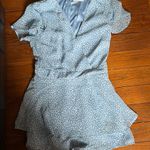 Altar'd State Light Blue Cheetah Wrap Photo 0