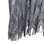 Vintage Silver Gray Shawl Cardigan Design Women’s Size Medium Lightweight Style! Photo 1