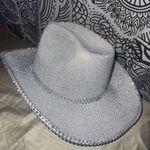 Sparkly Cowgirl Hat Silver Photo 0