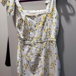 Francesca's White Floral Dress  Photo 1