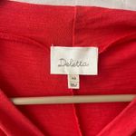 Deletta Anthropologie Mock Neck Peplum Style Blouse Photo 9