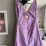 ZARA  purple mini dress Photo 2