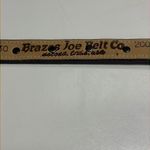 Brazos Joe Belt Co. Nocana, Texas, USA Thin Concho Belt Silver Photo 7