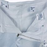 Eunina  High Rise Cut Off Lulu Short High Rise Stretch in Coco White, Size XL Photo 9