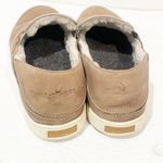 Olukai  Size 9 Pehuea Heu Leather Slip On Sneakers Wool Lined Casual Photo 3