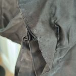 BCBGMAXAZRIA BcbgMaxAria Carla slim flare boot cut Satin Mid Waste Black y2k pantsuit A22 Photo 6