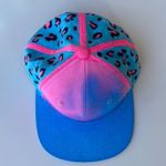 Lids Custom Tie Dye Animal Print Cap Pink Blue Photo 2