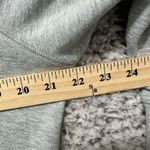 Athleta Women's Hoodie Sweatshirt Dress L Gray Knee Length Minimalist Cozy Y2K Photo 6